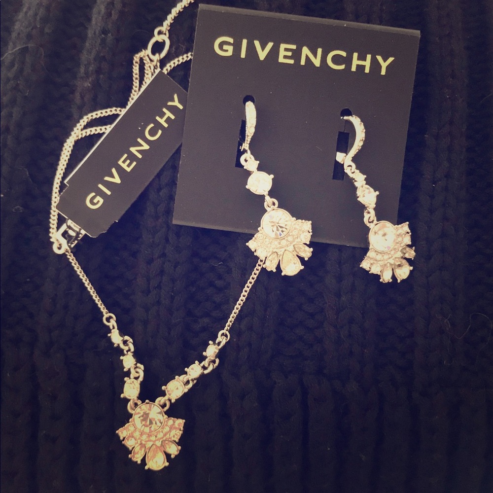 Givenchy Necklace and Earring Set NEW